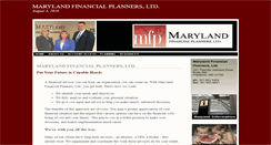 Desktop Screenshot of mdfinancialplanners.com